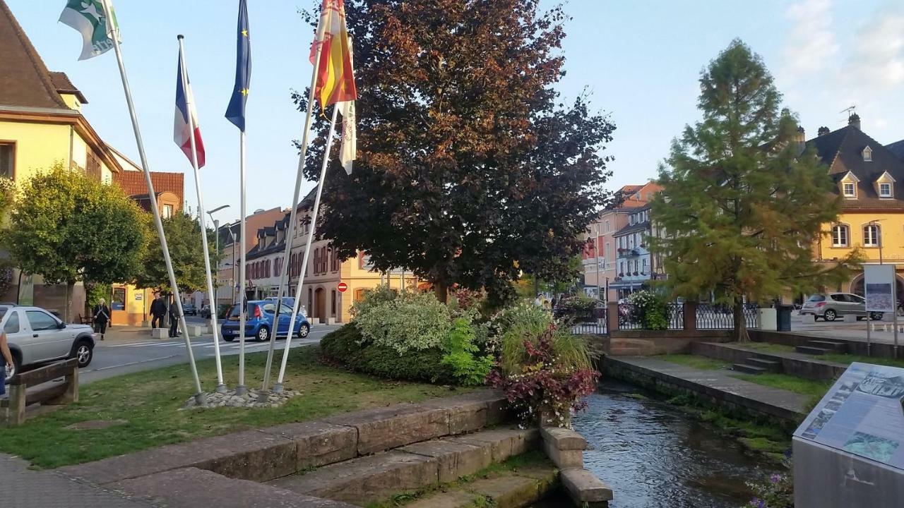 Meublés du 25 N3 Studio 1er Etage Niederbronn-les-Bains Exterior foto